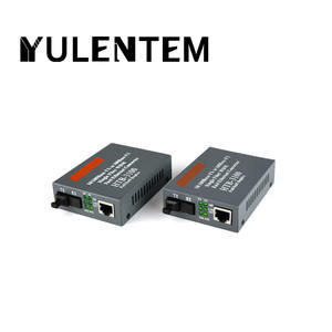 Single Mode Single Fiber SC <strong>Port</strong> 20KM 1 Pair HTB-GS-03 A/B Gigabit FTTH Fiber Optical Media <strong>Converter</strong> 1000Mbps External Power - Product Image 4