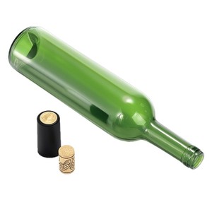 Bouteille <span class=keywords><strong>de</strong></span> <span class=keywords><strong>vin</strong></span> en verre occultant <span class=keywords><strong>de</strong></span> haute qualité 750 ml, bouteille vide scellée universelle pour huile d'olive et <span class=keywords><strong>vin</strong></span> rouge - Product Image 4