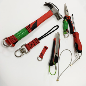 X-C-PIN Screwlock Cable Tool Connectors PVC Plastic Coated Screwlock Cable Tool Lanyard for Connection Point for Tools