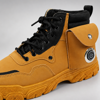 Chaussures unisexes à chauffage à température constante à 3 niveaux avec doublure en peluche et polaire, saison automne, 4 batteries externes rechargeables, personnalisables