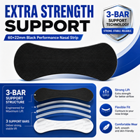 Bandes nasales extra-fortes 3 barres pour la performance sportive, effet liftant puissant, fabricant de logos personnalisés