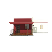 Belle petite maison préfabriquée moderne de haute qualité à construction rapide en Haïti