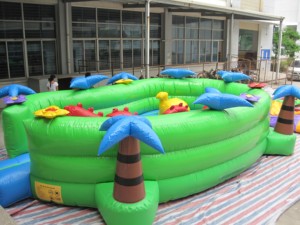Château gonflable en PVC pour enfants, pour saut et jeux en extérieur, 6m x 5m, capacité 800kg, 12 passagers, usage commercial - Product Image 5