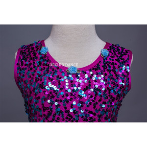 Ropa <span class=keywords><strong>de</strong></span> actuación navideña <span class=keywords><strong>para</strong></span> <span class=keywords><strong>niñas</strong></span>, traje <span class=keywords><strong>de</strong></span> baile <span class=keywords><strong>de</strong></span> Jazz y Ballet con lentejuelas - Product Image 5