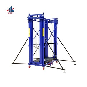 Plataforma Elevadora Automática para Andamios, Capacidad de Carga de 500 kg, Estructura de Acero de Alta Resistencia, Sistema Hidráulico, Altura de Elevación Personalizable, Fácil de Usar - Product Image 3