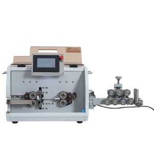 SR-8010H Multi Core <b>Cables</b> Cutting Plastic Skin <b>Stripping</b> <b>Machine</b> - Product Image 2