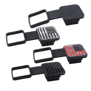 Cache-récepteur <span class=keywords><strong>d</strong></span>'<span class=keywords><strong>attelage</strong></span> de remorque en caoutchouc universel 51 mm, capuchon de protection pour tube de prise <span class=keywords><strong>d</strong></span>'<span class=keywords><strong>attelage</strong></span> pour accessoires de voiture <span class=keywords><strong>Mercedes</strong></span> RAM - Product Image 1