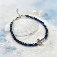 Bracelets faits à la main, bijoux, mini pierres bleues réglables, bracelets de mode au design original, bracelets et joncs de mode pour cadeau