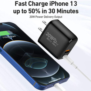 Giấy Đơn Giản Hộp Đóng Gói Chất Lượng Cao Giá Rẻ Giá Pd 20W <span class=keywords><strong>USB</strong></span> Loại C Nhanh Chóng Sạc Điện Thoại Di Động Sạc Cáp Set Cho <span class=keywords><strong>Iphone</strong></span> 15 Pro - Product Image 2