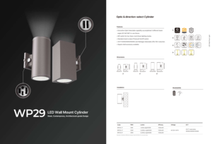 Certification LED <strong>Wall</strong> <strong>Mount</strong> Cylinder LED <strong>Wall</strong> Pack <strong>Lights</strong> for Hotel Lighting 5-Year Warranty - Product Image 4