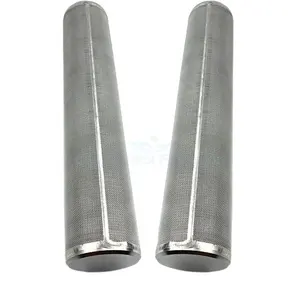 customized stainless steel316 powder coating sintered filter high quality 37*55*140 powder sintering filter