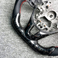 Setir Mobil Mazda AXELA Berbahan Kulit Berlubang Serat Karbon Forged Berkualitas Tinggi, Laris Terjual
