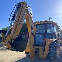 Backhoe Loader CAT 420F Bekas Dijual, Caterpillar 416E 420E 420F2 Bekas, Pompa Gearbox Motor, Beban Terukur 23698kg, Model 2025