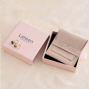Factory Direct Custom Logo Sliding Drawer Paper Jewelry <b>Gift</b> <b>Box</b> for Rings <b>Earrings</b> Necklaces OEM ODM Wholesale - Product Image 3