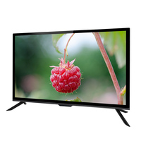 Panel datar penuh 32 inci FHD TV LED 4K untuk Hotel penggunaan pemasok OEM
