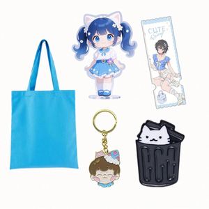 Design Custom Kpop Peripheral Canvas Tote Bag Tinplate Creative Commemorative <b>Gift</b> <b>Set</b> - Product Image 1