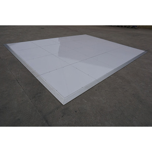 Plancher de danse en bois portable 1m x 1m pour mariage et fêtes, en contreplaqué - Product Image 5