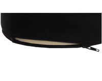 Coussin de siège en mousse à mémoire de forme BComfort Foam Black Coccyx Donut pour le traitement de la prostate, des escarres et de la sciatique
