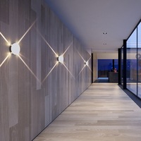 Nouvelles lampes murales extérieures à prix réduit, éclairage LED intérieur, lampe murale fantaisie pour escalier, décoration de la maison