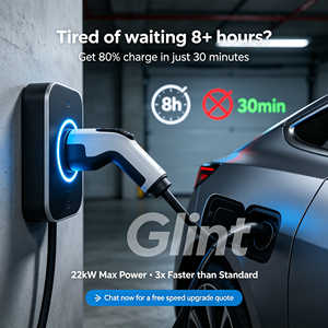 Stazione di <span class=keywords><strong>Ricarica</strong></span> per Veicoli Elettrici Glint OEM ODM Nuova 3.5/7KW IP54 Montaggio a Parete/Tipo Colonna con Uscita 32A per Auto Elettriche - Product Image 2