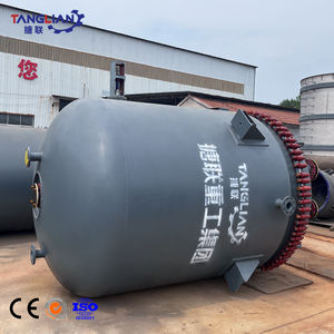 AE reaktor berlapis kaca tahan klorin tangki jaket Agitator terpeleset 3000L 4000L 5000L 6300L - Product Image 4