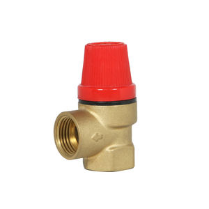 고품질 저가 1/2-1 황동 안전수압밸브 3바 6바 9바 16바 110C 압력완화밸브 - Product Image 2