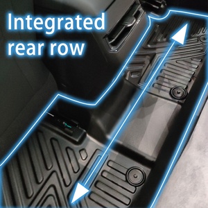 Tapis de voiture durables en TPE pour 5 places (5D) avec garantie d'un an, compatibles avec Geely Emgrand 2022 et modèles suivants (conduite à gauche) - Product Image 1