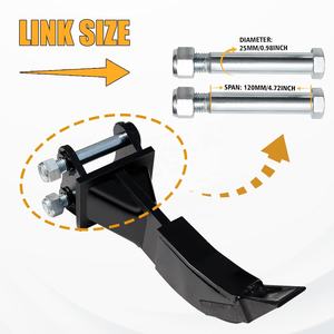 Mini escavatore accessorio <span class=keywords><strong>Ripper</strong></span> gancio singolo retroescavatore 90 Mm/3,54 in campata giardino fattoria costruzione di manutenzione stradale compatibile - Product Image 1