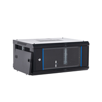 En stock 4U 6U 9U 12U Armoire réseau murale CVR 450 600 Acier Petit rack de serveur de bureau