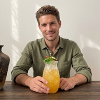 Verre à cocktail vintage en forme d'ananas, 480 ml, sans plomb, en verre borosilicate transparent de haute qualité, pour bar et usage domestique