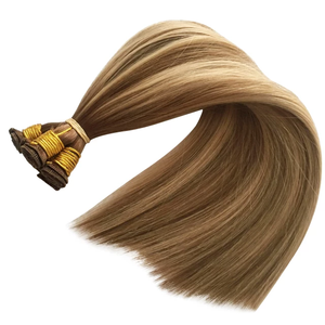 Jasminebeauty - Extensiones de Cabello Remy Europeo de 24 Pulgadas, Rubias y Rizadas, Color Marrón, con Cutícula Alineada, 100% Cabello Humano Virgen Teñido - Product Image 5