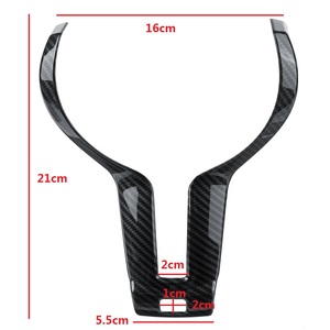 Moldura para Volante Audew, <span class=keywords><strong>Rojo</strong></span> Esmerilado, ABS, para <span class=keywords><strong>BMW</strong></span> F20/F22/F21/F30/F32/F33/F36/F06/F12/F13/X5/F15/<span class=keywords><strong>X6</strong></span>/F16/M-Sport, <span class=keywords><strong>Interior</strong></span> - Product Image 6