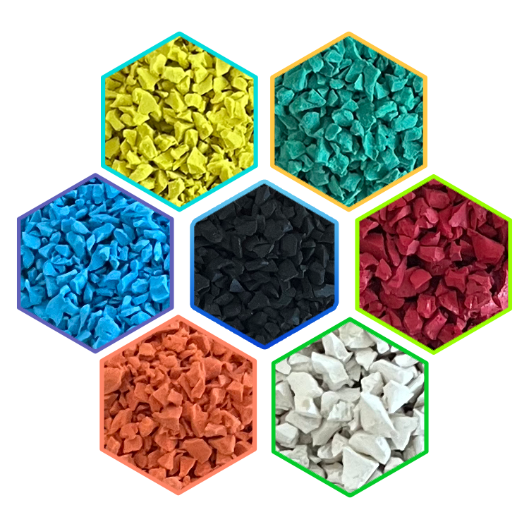 Rubber Particles Are Used for Rubber