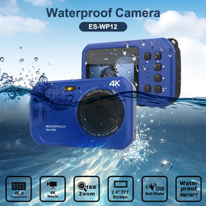 Appareil photo numérique étanche 16FT, vidéo 4K FHD, sous-marine, extérieur, action, 56MP, 2,4 pouces, voyage, plongée en apnée, sports - Product Image 2