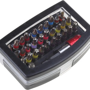 32 Piece Screwdriver Bit Set S2 Material <b>Precision</b> Bits Interchangeable For Diy Repair <b>Tools</b> - Product Image 4