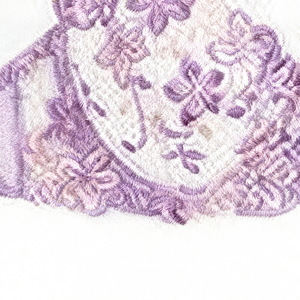 ロマンチック魅力的な女性セクシーな薄手ランジェリーセットレース刺繍ボディシェイプ半透明高級ランジェリーブラパンツセット - Product Image 3