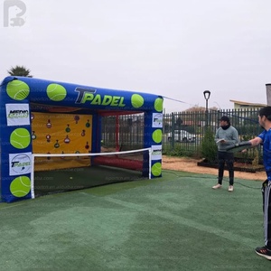 <span class=keywords><strong>Ballon</strong></span> géant gonflable personnalisé avec logo pour le padel, jeu de sport en plein air, cible publicitaire, modèle gonflable pour événement/marque - Product Image 2