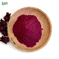 KLIFE Meilleures ventes Stock frais Anthocyanidines 25% Extrait de Roselle en poudre Anthocyanidines 10% 20%