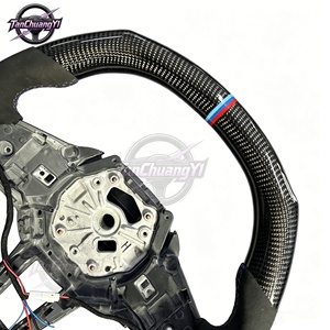 <span class=keywords><strong>Volante</strong></span> de Fibra de Carbono para Automóvil, Compatible con Modelos BMW G G01 G02 G05 G20 G30 G80 G87 M3 M4 - Product Image 5