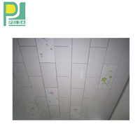 Plaques de plafond murale en plastique extra-long, panneau de plafond en Pvc, 9mm, bas prix