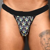 Fabricant certifié BSCI Micro string pour hommes Bikini sexy Sous-vêtements à dos en T pour hommes
