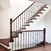 Rampe d'escalier minimaliste moderne, adaptée aux rampes d'escalier intérieures dans les villas et les résidences en duplex, personnalisable