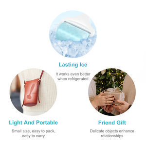 Meilleures ventes de rouleaux de glace à usage domestique Soins de beauté du visage Derma Rolling System Firming Lifting Massager Soulage les rougeurs et les douleurs - Product Image 5