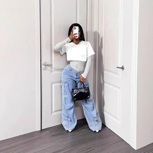 <span class=keywords><strong>Tuta</strong></span> da <span class=keywords><strong>Donna</strong></span> Sexy a <span class=keywords><strong>Maniche</strong></span> <span class=keywords><strong>Lunghe</strong></span> in Maglia Tinta Unita con Pizzo Trasparente e Patchwork, Vestibilità Slim, Stile Europeo Americano - Product Image 5