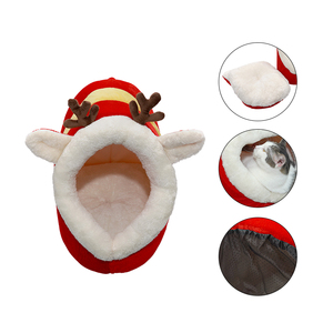 ผู้ผลิตขายส่งคริสต์มาสเตียงแมวสีแดงกวางออกแบบกวาง - Product Image 2