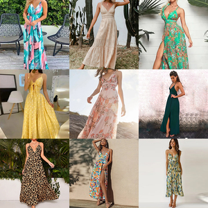<span class=keywords><strong>Abito</strong></span> Lungo <span class=keywords><strong>Giallo</strong></span> Primaverile da Donna, Gonna Personalizzata OEM, Vestito Estivo <span class=keywords><strong>Giallo</strong></span> Sexy ed <span class=keywords><strong>Elegante</strong></span>, <span class=keywords><strong>Abito</strong></span> Lungo Maxi da Donna e Ragazza - Product Image 2