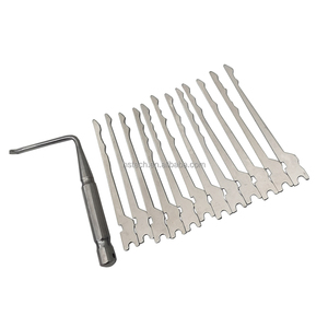 开槽电动工具高性能开槽刷钩专用开口锁匠锁镐 - Product Image 3