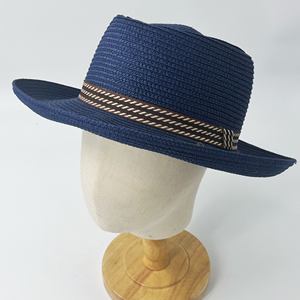 Erkek büyük ağız Anti-UV güneş şapkası yaz açık Golf plaj bisiklet için balıkçılık şapkası basit hasır şapka rahat seyahat-<span class=keywords><strong>panama</strong></span> <span class=keywords><strong>Jack</strong></span> - Product Image 5