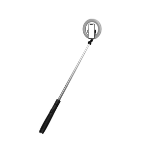 Trépied multifonctionnel Offre Spéciale Q05s Selfie Stick avec anneau lumineux de 8 pouces 3 en 1 intégré Palo <span class=keywords><strong>Selfiestick</strong></span> 360 tourné - Product Image 3