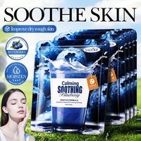 SADOER Fruit Blueberry Vitamine C Sheet Mask Gezichtsmasker Verzachtend Verhelderend Herstellend Hydraterend Zachte Formule voor